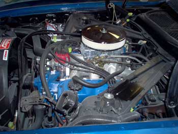 "351C installed in Allen Bells 1972 Mach 1"